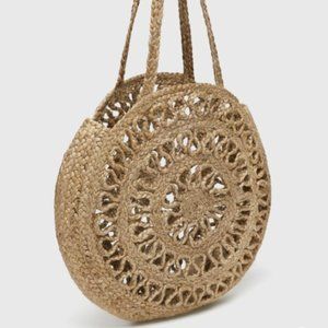 ZARA NATURAL SHOPPER BAG